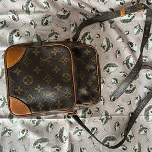 Louis Vuitton Brown Amazone Monogram Crossbody Bag
